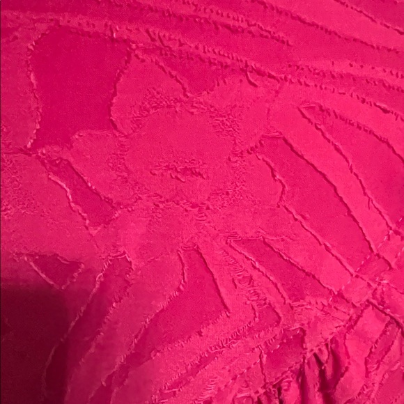 FREE PEOPLE, CAN’T STOP DREAMING OVERSIZED TUNIC TOP, HOT PINK, M - Picture 8 of 9